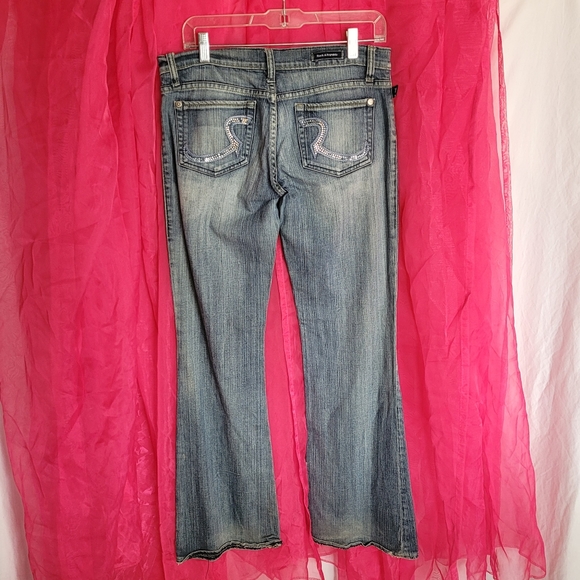 Rock & Republic Roth Rhinestone Bootcut Jeans - Picture 6 of 8